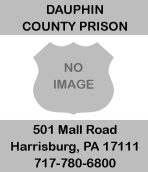 Dauphin County PA Prison
